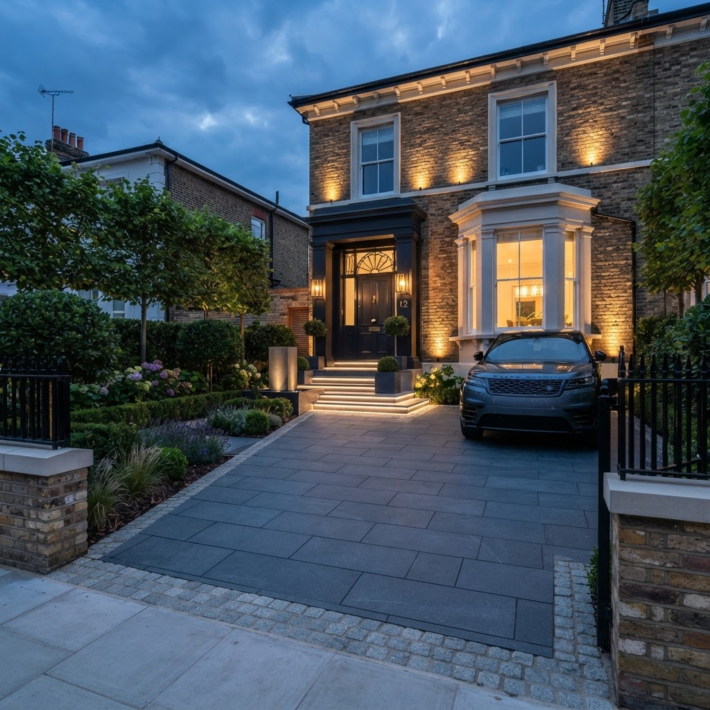 Stone Driveway & Frontage
